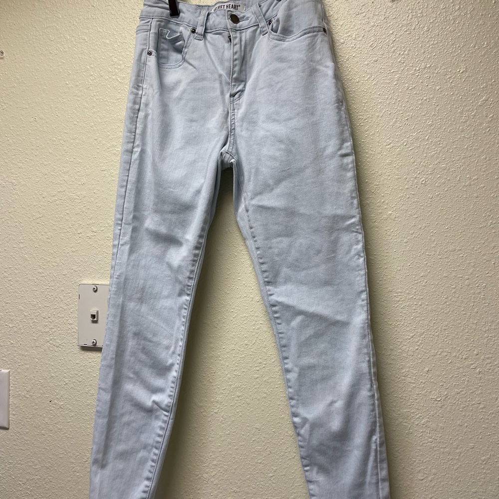 Velvet Heart Premium Denim Jeans size 27 , skinny Jeans . Woman Jeans - Picture 3 of 8